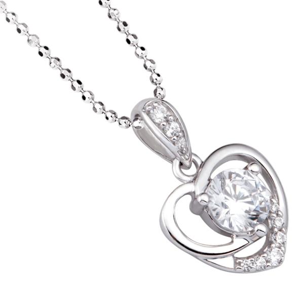 Mặt dây chuyền Bạc đính đá CZ PNJSilver XMXMK000122
